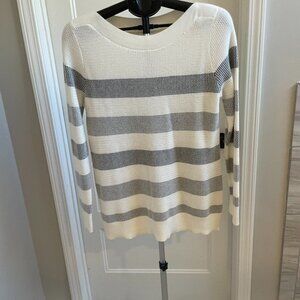 Tawnee Cotton Blend Waffle Stitch Sweater by Market and Spruce